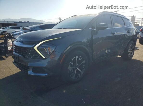 KNDPVCDG3R7129654 2024 KIA SPORTAGE Серый Передняя левая четверть