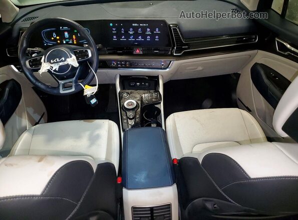 KNDPVCDG3R7152402 2024 KIA SPORTAGE Синий Вид панели приборов