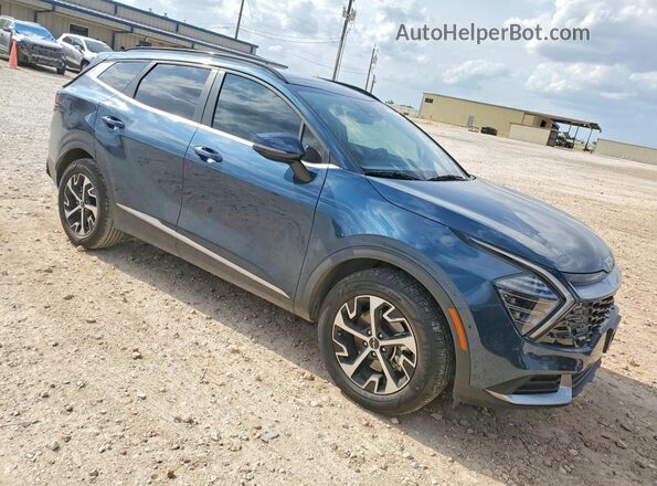 KNDPVCDG3S7217691 2025 KIA SPORTAGE Синий Передняя правая четверть