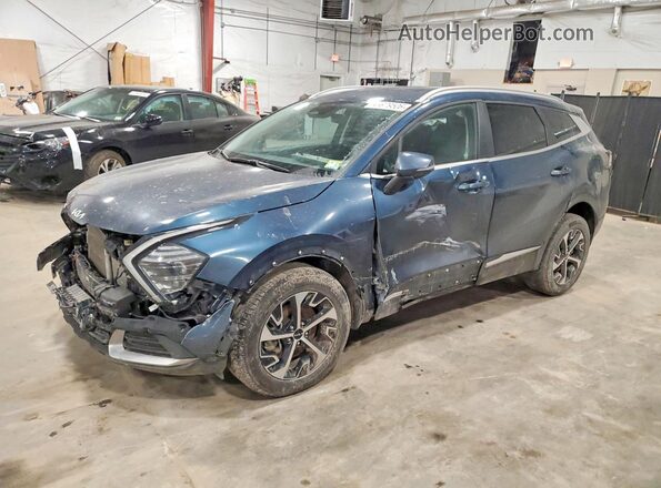 KNDPVCDG4S7199508 2025 KIA SPORTAGE Синий Передняя левая четверть