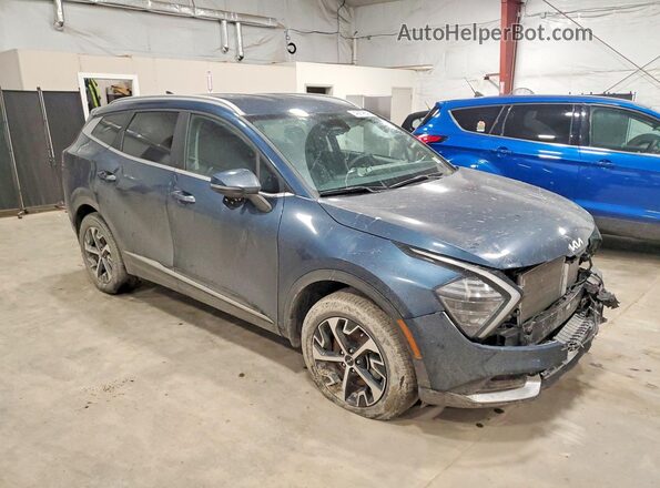 KNDPVCDG4S7199508 2025 KIA SPORTAGE Синий Передняя правая четверть