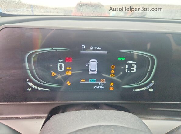 KNDPVCDG5R7160064 2024 KIA SPORTAGE Black Widok zestawu wskaźników