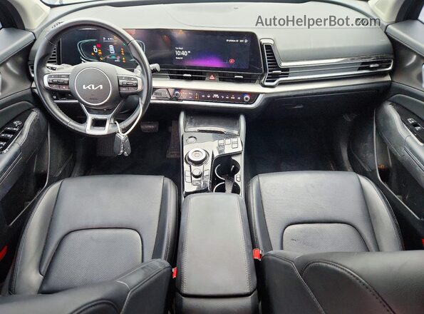 KNDPVCDG5R7160064 2024 KIA SPORTAGE Black Widok deski rozdzielczej