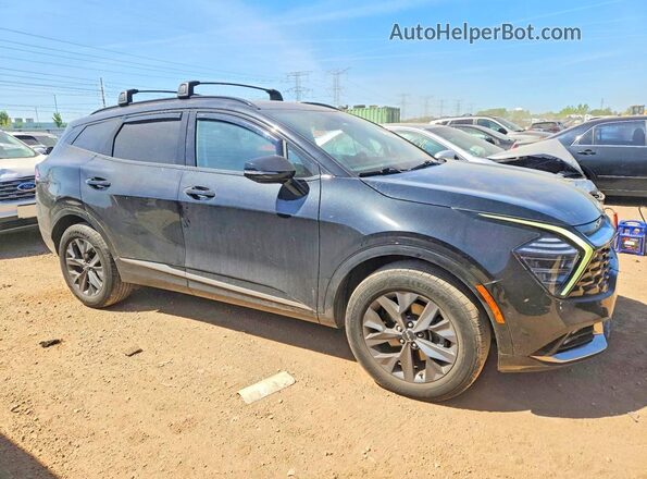 KNDPXCAG3P7081651 2023 KIA SPORTAGE Black Przód prawy