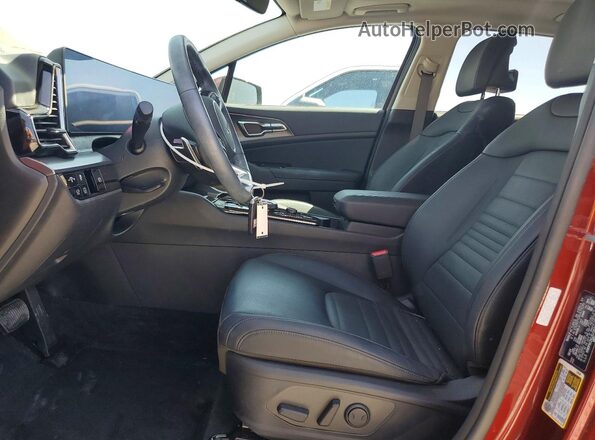 KNDPXCDG2S7207745 2025 KIA SPORTAGE Maroon Vista interior delantera