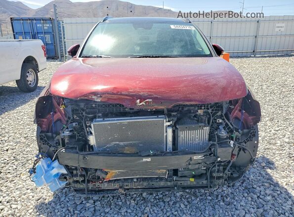 KNDPXCDG2S7207745 2025 KIA SPORTAGE Maroon Vista frontal