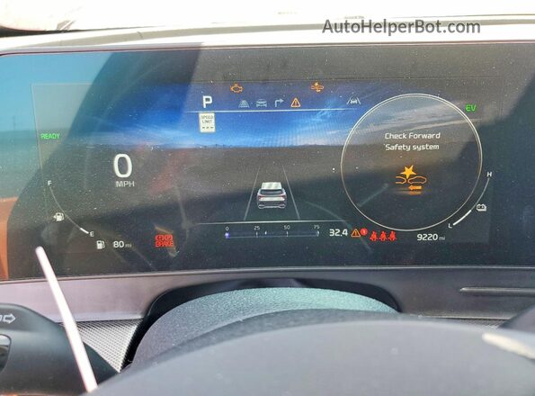 KNDPXCDG2S7207745 2025 KIA SPORTAGE Maroon Vista del cuadro de instrumentos