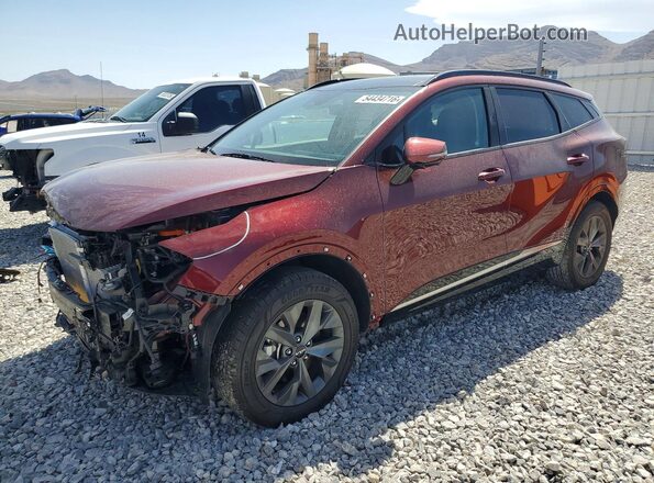 KNDPXCDG2S7207745 2025 KIA SPORTAGE Maroon Vista tres cuartos delantera izquierda