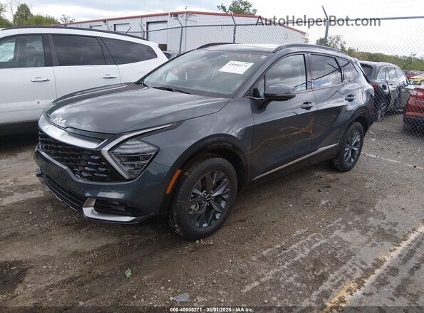 KNDPXCDG6S7240618 2025 KIA SPORTAGE HYBRID Серый Передняя левая четверть
