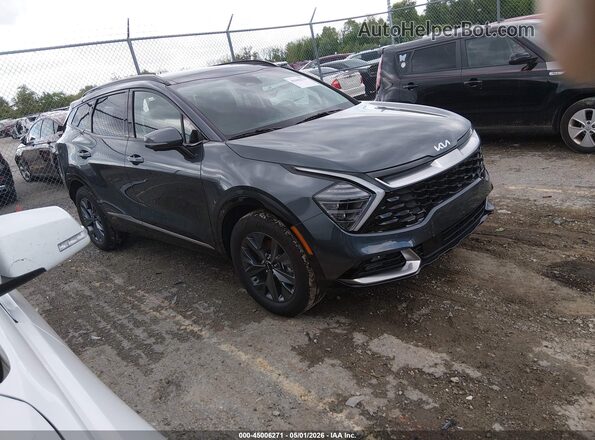 KNDPXCDG6S7240618 2025 KIA SPORTAGE HYBRID Серый Передняя правая четверть