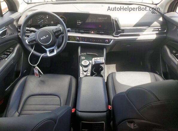 KNDPXCDG7S7176945 2025 KIA SPORTAGE Черный Вид панели приборов