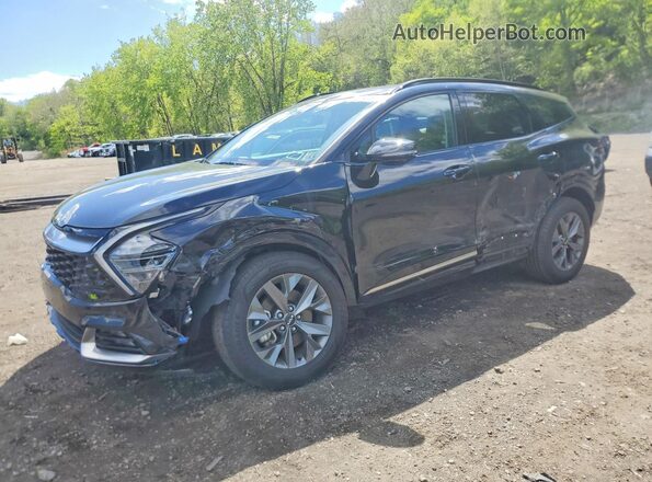 KNDPXCDG7S7176945 2025 KIA SPORTAGE Черный Передняя левая четверть