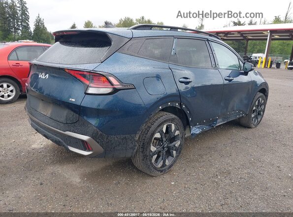 KNDPYDAHXP7049274 2023 KIA SPORTAGE PLUG-IN HYBRID Blue Задня права чверть