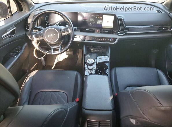 KNDPYDDH3S7224646 2025 KIA SPORTAGE Black წინა პანელის ხედი