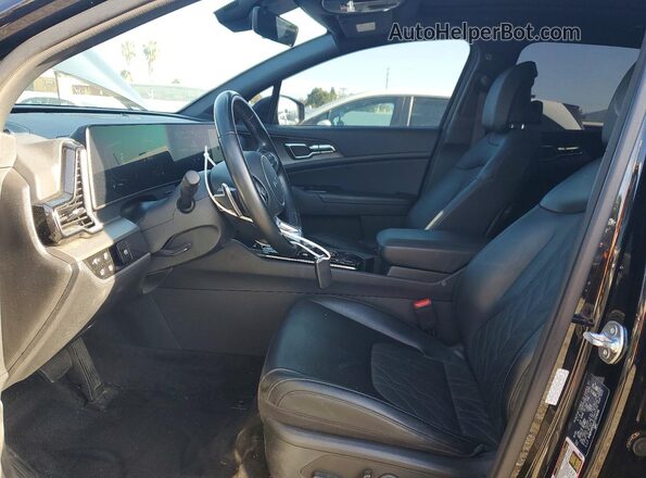 KNDPYDDH3S7224646 2025 KIA SPORTAGE Black წინა სალონის ხედი
