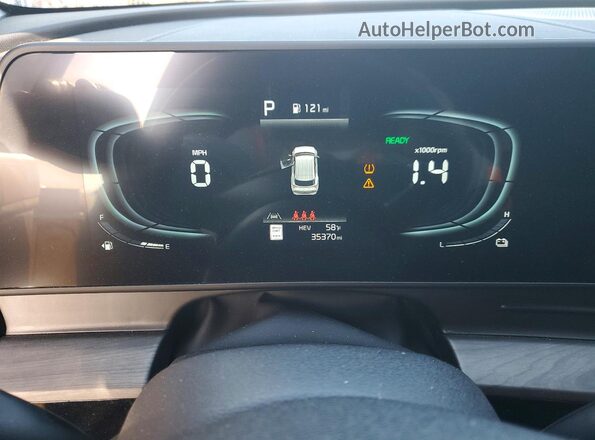 KNDPYDDH3S7224646 2025 KIA SPORTAGE Black ხელსაწყოთა პანელის ხედი