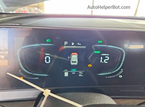 KNDPYDDH5S7236782 2025 KIA SPORTAGE Угольный Вид щитка приборов