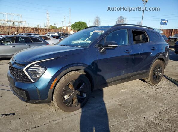 KNDPYDDHXS7239998 2025 KIA SPORTAGE Синий Передняя левая четверть