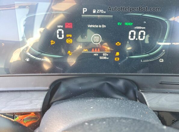 KNDPYDDHXS7239998 2025 KIA SPORTAGE Синий Вид щитка приборов