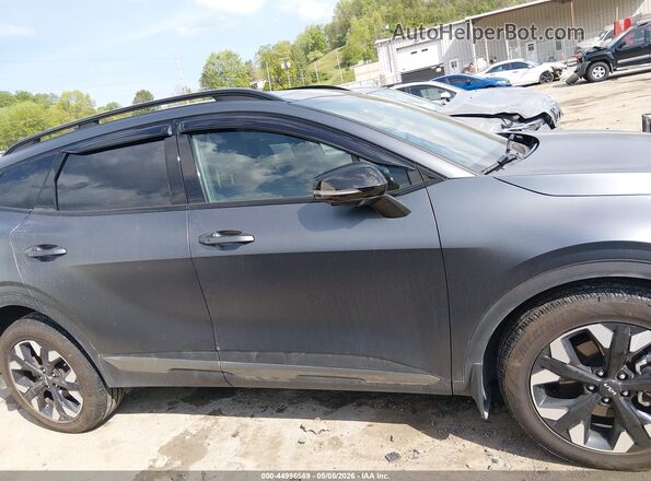 KNDPZDAH7P7064991 2023 KIA SPORTAGE PLUG-IN HYBRID Серый Вид задней части салона