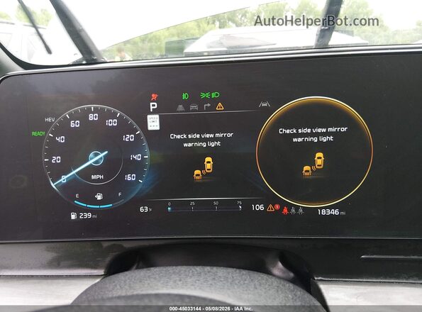 KNDPZDDH5R7137676 2024 KIA SPORTAGE PLUG-IN HYBRID Gray Widok tylnych siedzeń