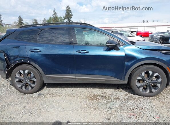 KNDPZDDH9R7127572 2024 KIA SPORTAGE PLUG-IN HYBRID Dark Blue Vista interior de 360 grados