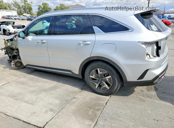 KNDRG4LG6N5107342 2022 KIA SORENTO Silver Trasero izquierdo