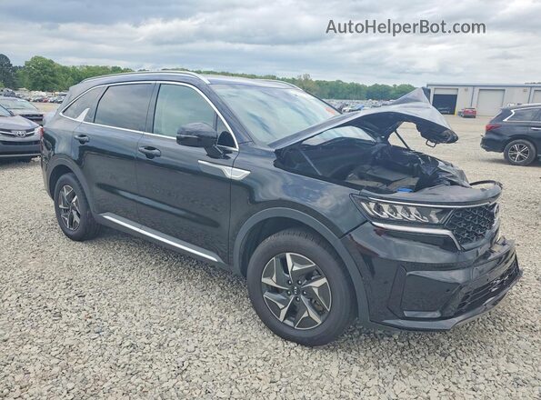 KNDRG4LG9M5059608 2021 KIA SORENTO Black Przód prawy