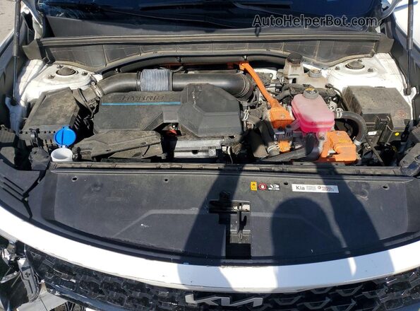 KNDRG4LGXN5080372 2022 KIA SORENTO Белый Вид подкапотного пространства