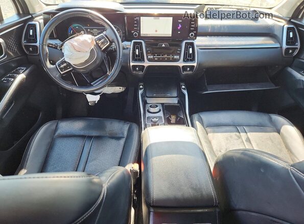 KNDRH4LG3P5159043 2023 KIA SORENTO Белый Вид панели приборов