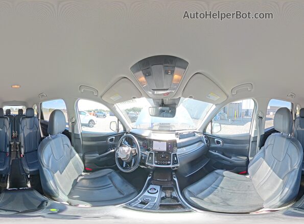 KNDRH4LG3P5159043 2023 KIA SORENTO Белый Панорамный вид салона 360°