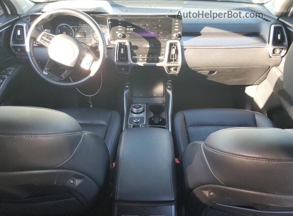 KNDRH4LG7P5169624 2023 KIA SORENTO Белый Вид панели приборов
