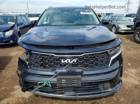 KNDRHDLG0N5080149 2022 KIA SORENTO Black Widok z przodu