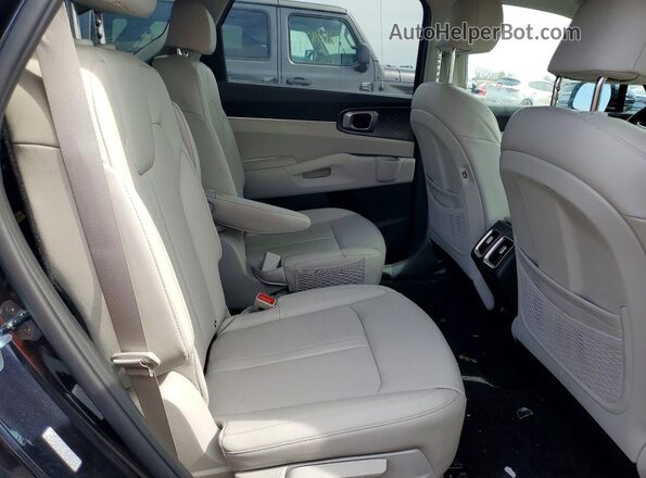 KNDRHDLG0N5080149 2022 KIA SORENTO Black Widok tylnych siedzeń