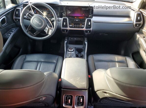 KNDRHDLG0P5213379 2023 KIA SORENTO Синий Вид панели приборов