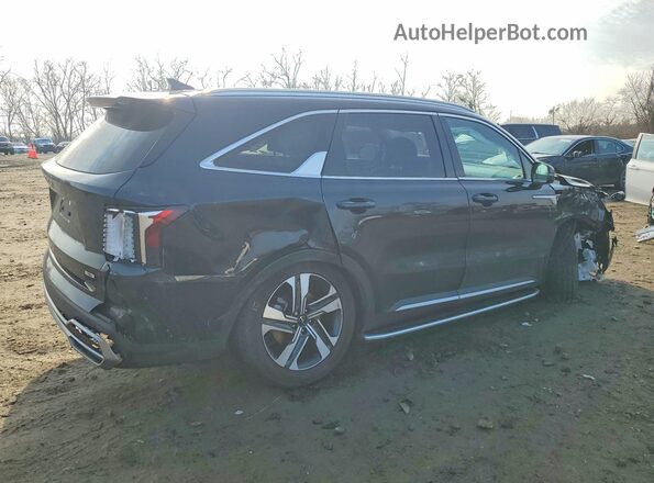 KNDRHDLG0P5213379 2023 KIA SORENTO Синий Задняя правая четверть