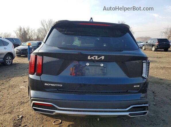 KNDRHDLG0P5213379 2023 KIA SORENTO Синий Вид сзади