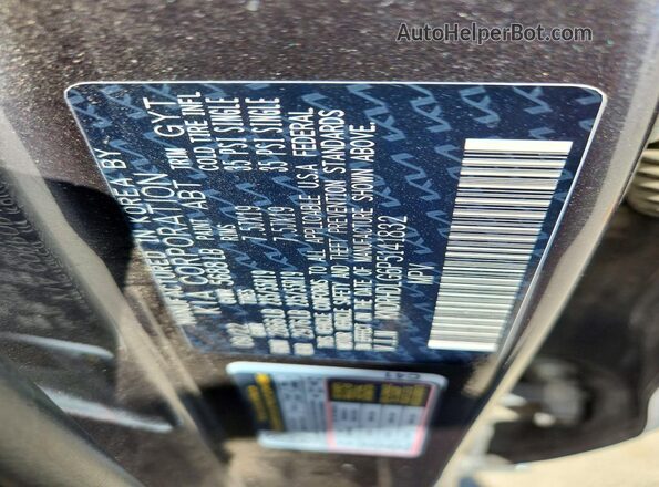 KNDRHDLG6P5141832 2023 KIA SORENTO Charcoal VIN sticker view