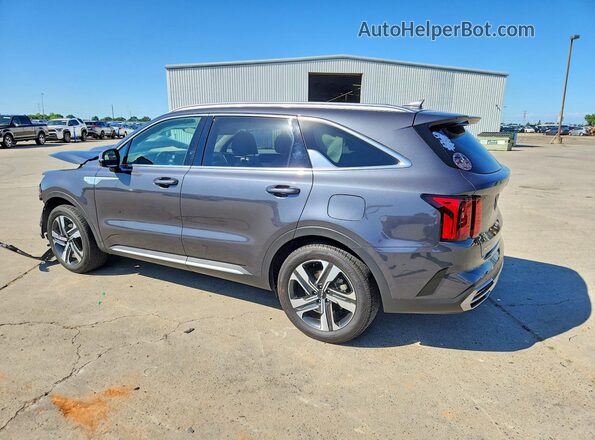 KNDRHDLG6P5141832 2023 KIA SORENTO Charcoal Rear left