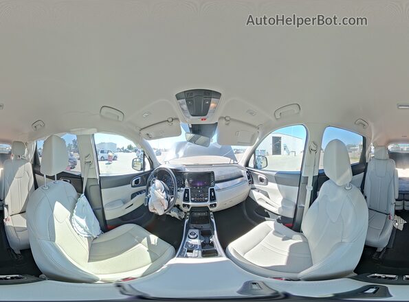 KNDRHDLG6P5141832 2023 KIA SORENTO Charcoal 360 interior view