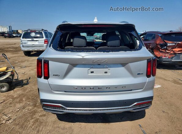 KNDRHDLG7N5080097 2022 KIA SORENTO Silver Widok z tyłu