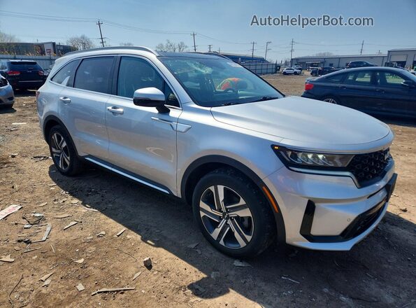 KNDRHDLG7N5080097 2022 KIA SORENTO Silver Przód prawy