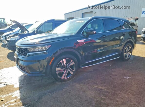 KNDRHDLG9N5117960 2022 KIA SORENTO Black Przód lewy