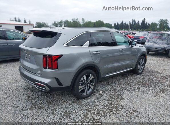 KNDRHDLG9P5162271 2023 KIA SORENTO HYBRID Gray Tył prawy