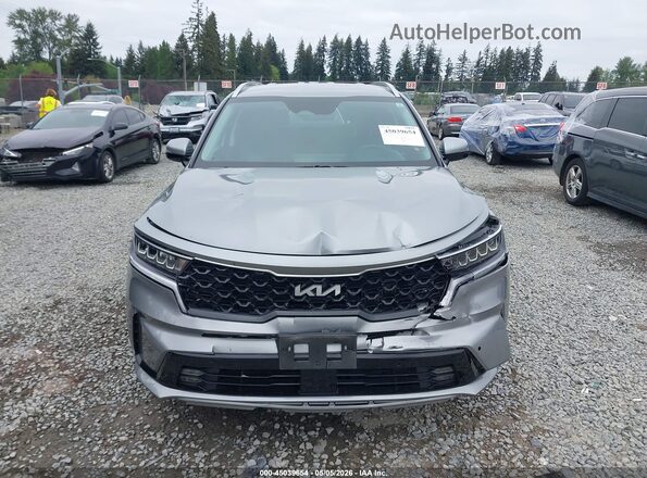 KNDRHDLG9P5162271 2023 KIA SORENTO HYBRID Gray Widok zestawu wskaźników