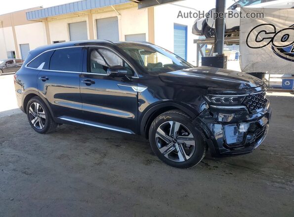 KNDRKDLG8P5145253 2023 KIA SORENTO Blue Delantero derecho