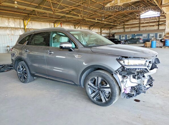 KNDRMDLG4P5130078 2023 KIA SORENTO Silver Przód prawy