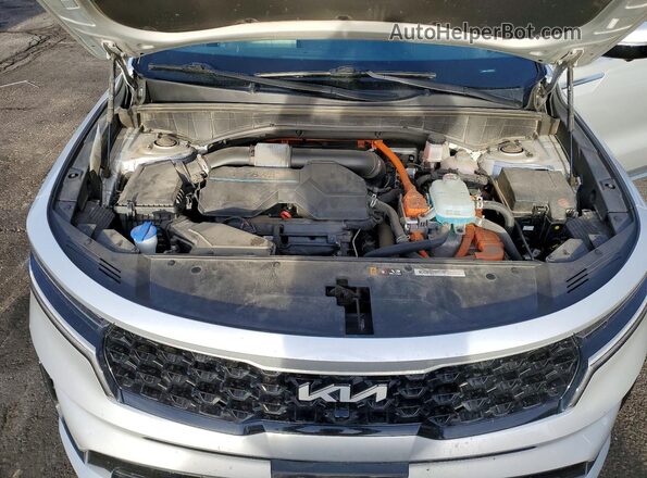 KNDRMDLH6N5083870 2022 KIA SORENTO Silver Widok komory silnika