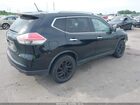 2016 Nissan Rogue Sl Black vin: KNMAT2MT0GP736871