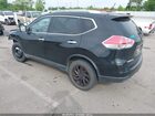 2016 Nissan Rogue Sl Black vin: KNMAT2MT0GP736871